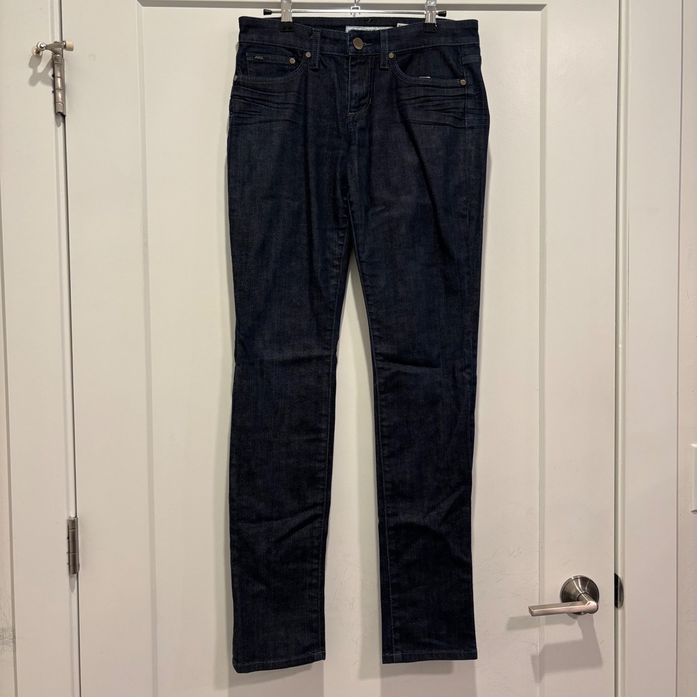 Joe's Jeans Chelsea Straight Leg Dark Wash Indigo Denim Pants Size 27